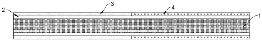 Preparation process of metal high-brightness-level double-color flame-retardant reflective fabric