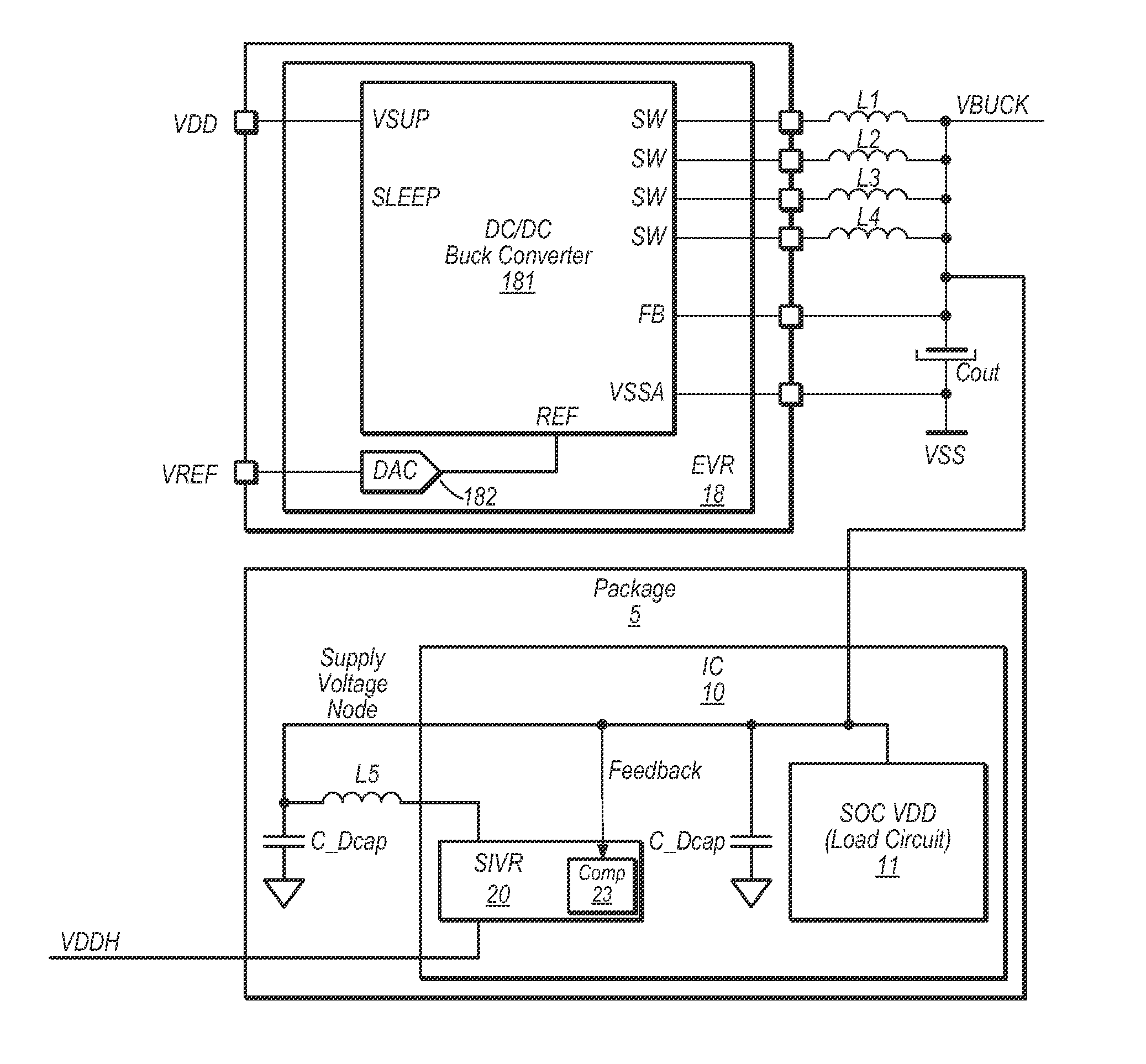 Shunt integrated voltage regulator