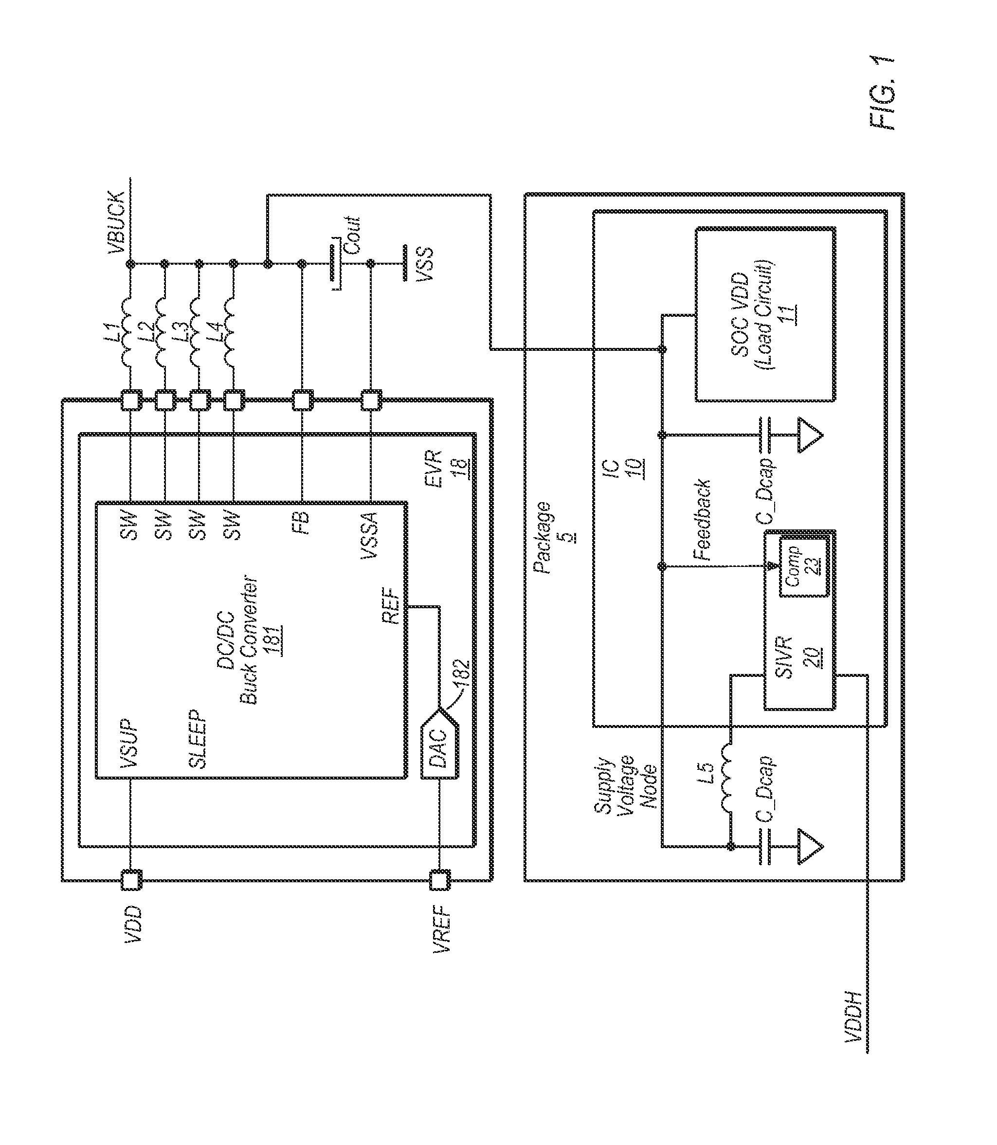 Shunt integrated voltage regulator