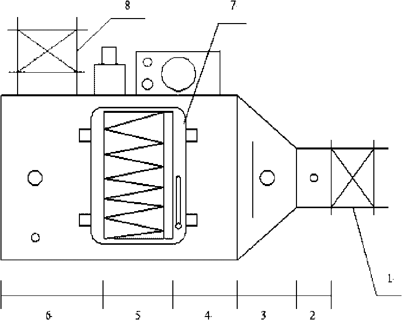 High-efficiency air filtering unit