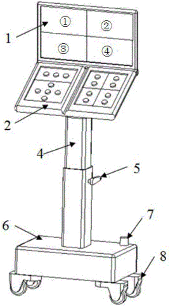 X-ray nondestructive inspection integral remote control platform for electric equipment