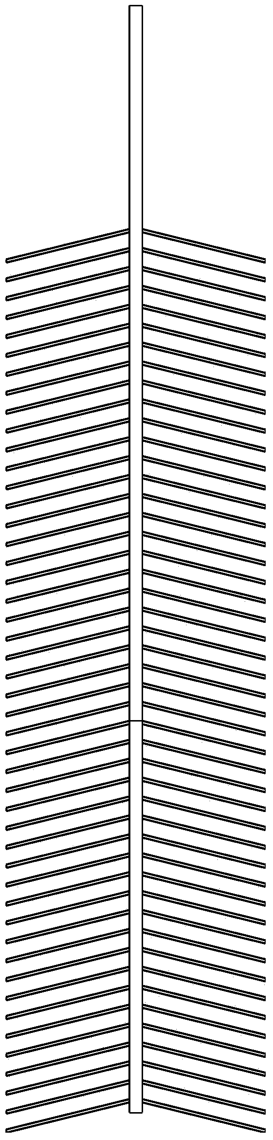 Degradable bio-compatible water treatment filler and preparation method thereof