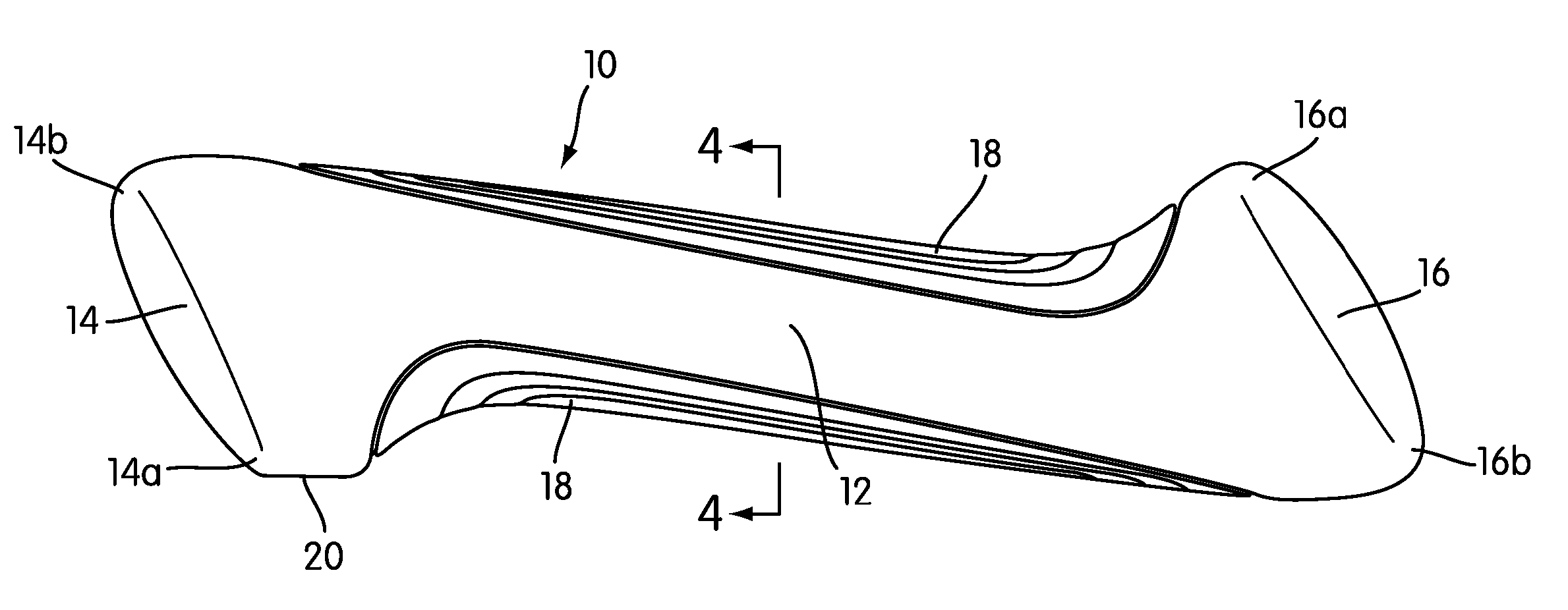 Hand weight with contoured opposing weight protrusions