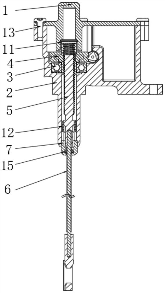 Electric parking actuator applied to drum brake