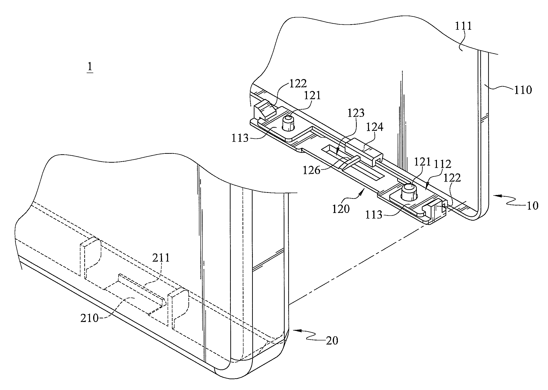 Display casing and cover structure thereof