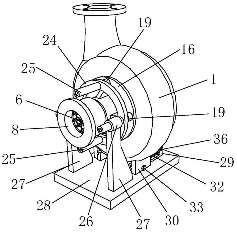 Anti-cavitation centrifugal pump and manufacturing method thereof