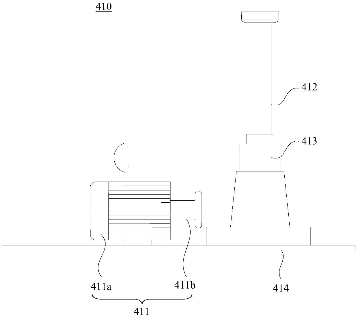 Dry ice cleaning parameter optimization test platform