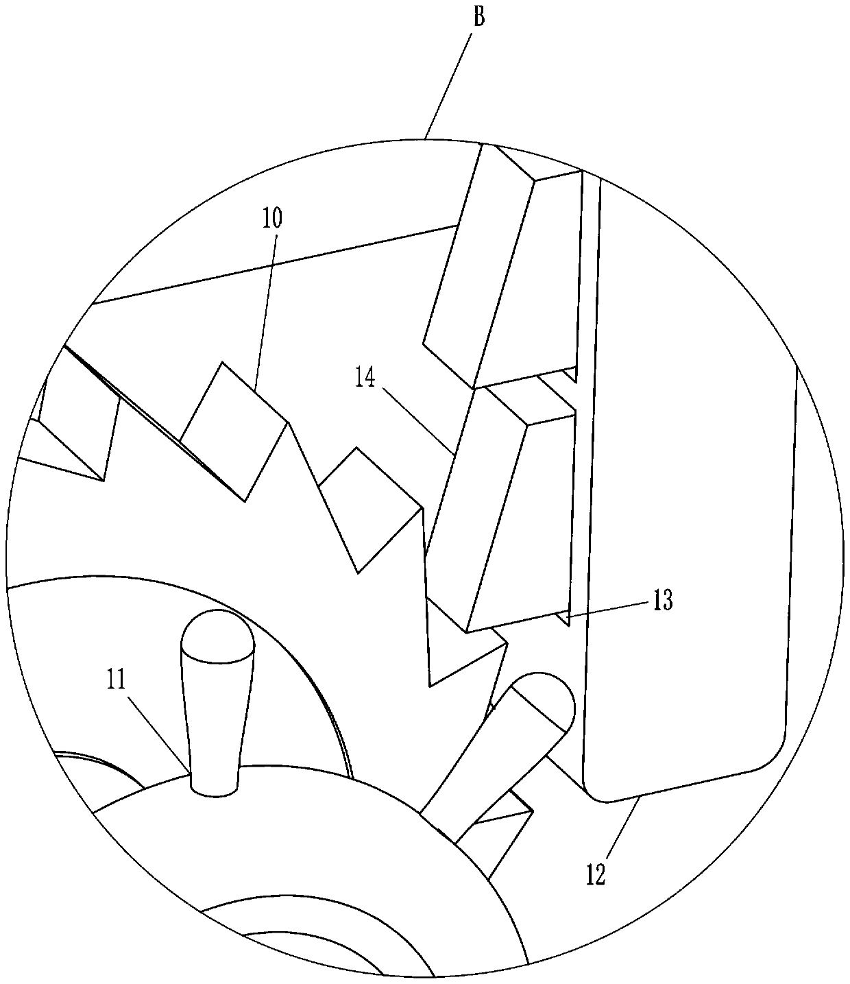 Cart for logistics carrying