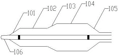 Novel balloon dilatation catheter