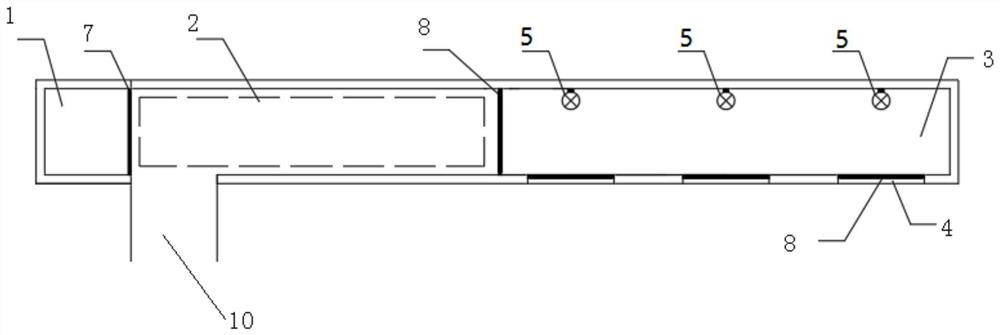 A combined fish luring system