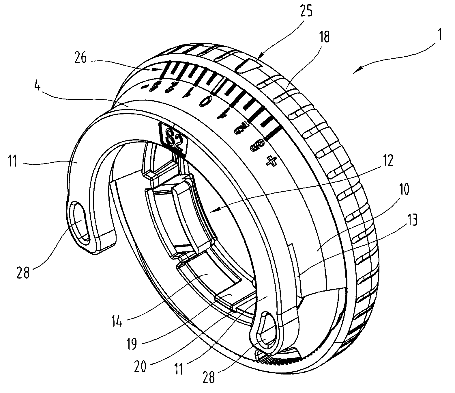 Adapter for connecting an optical recording device to an observation device