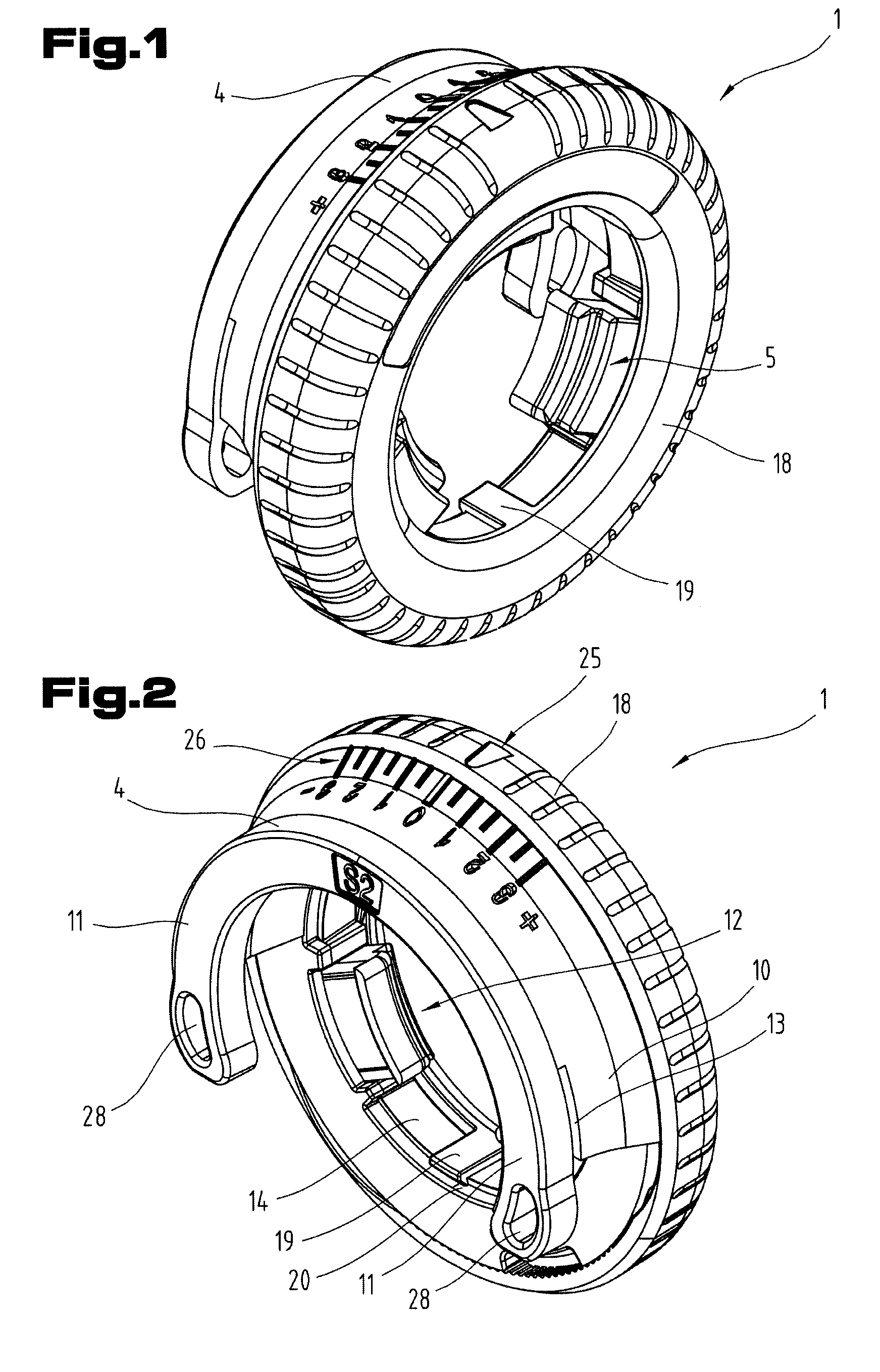 Adapter for connecting an optical recording device to an observation device