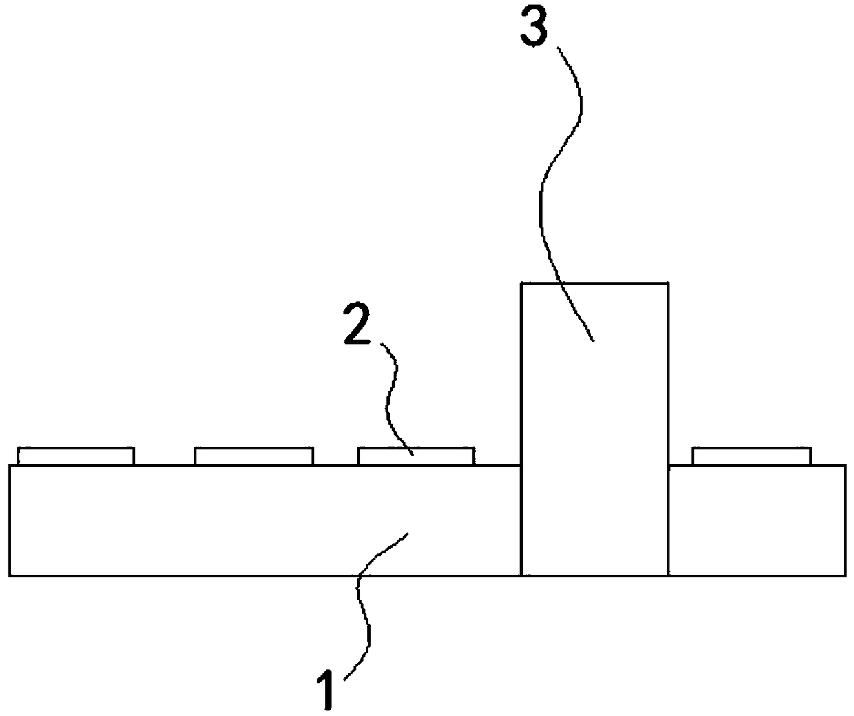 A pressing machine for permanent magnet processing line