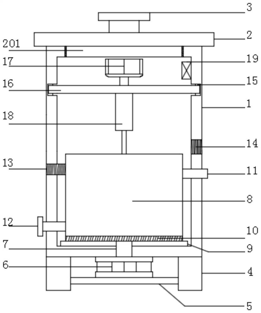 A cleaning device for electroplating copper ball treatment