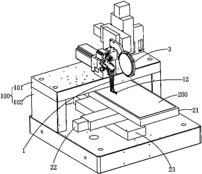 LED die bonder and die bonding method