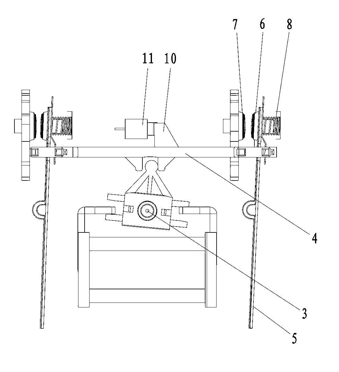 Three-closing-force magnetic latching relay capable of monitoring opening and closing states of movable and static contacts