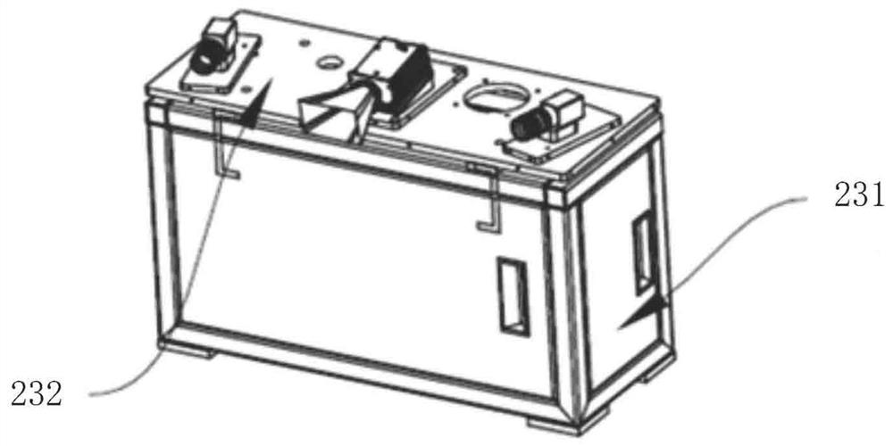 Out-of-squareness detection method and system based on machine vision