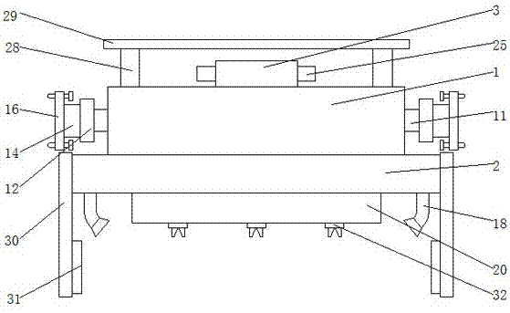 Automobile engine hood with protection function