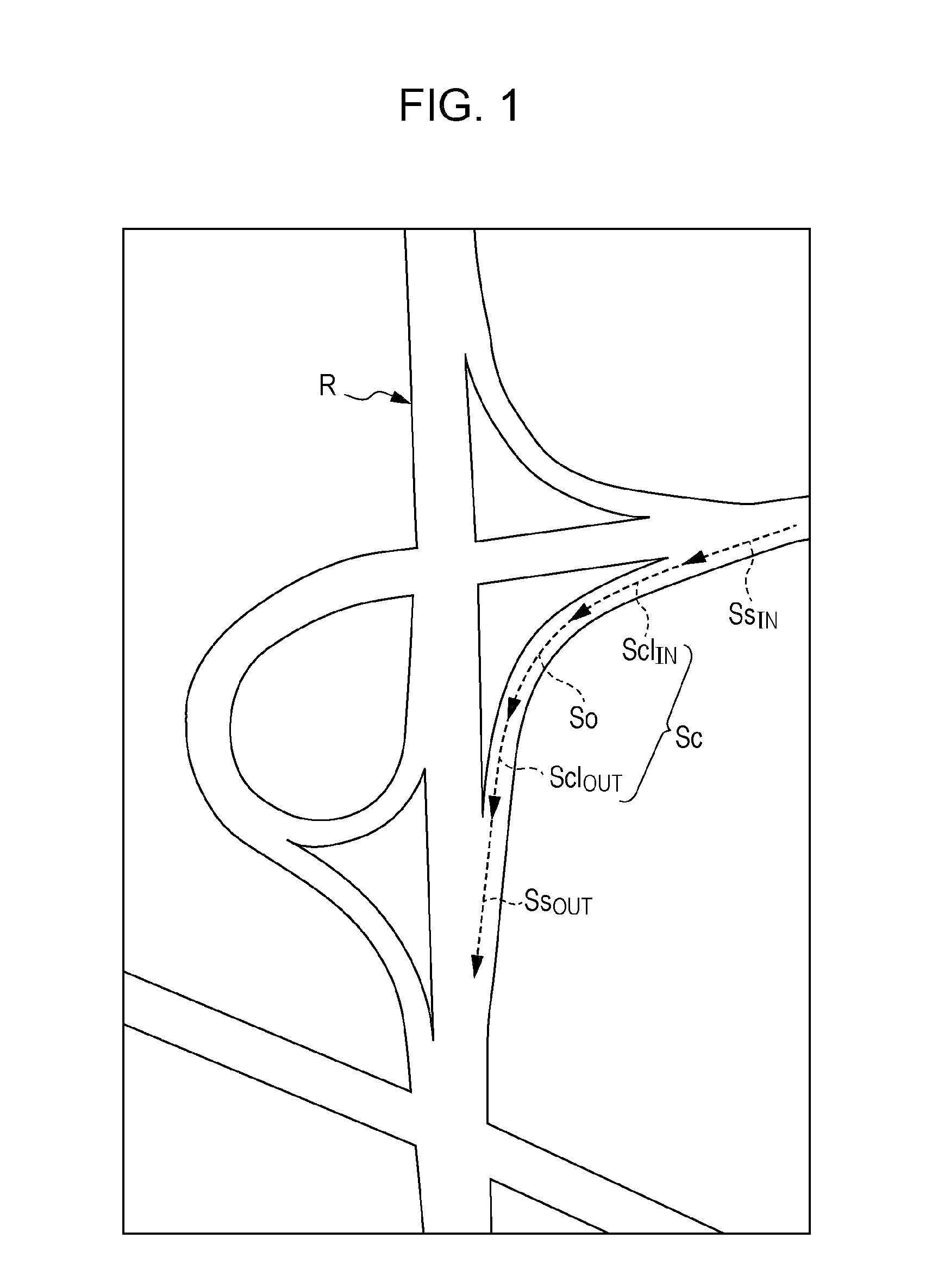 Curved-section-information supplying apparatus and curved-section-information supplying method