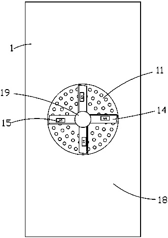 Magnetic brush with water purification function