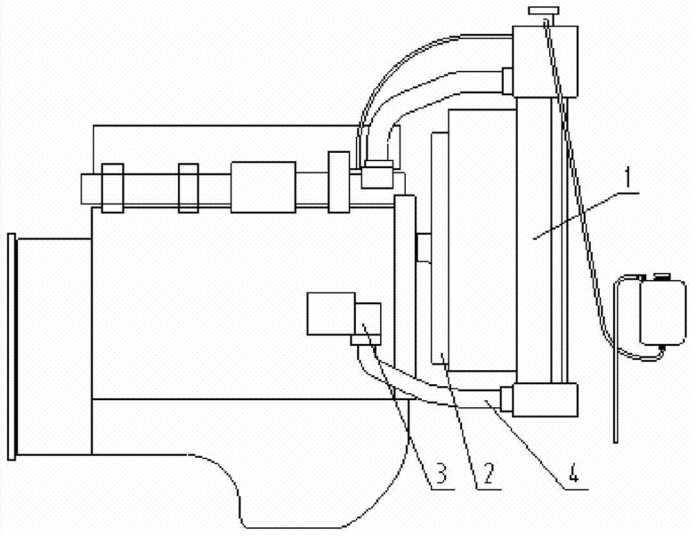 Method and device for assessment of engine cooling system and excavator with the device