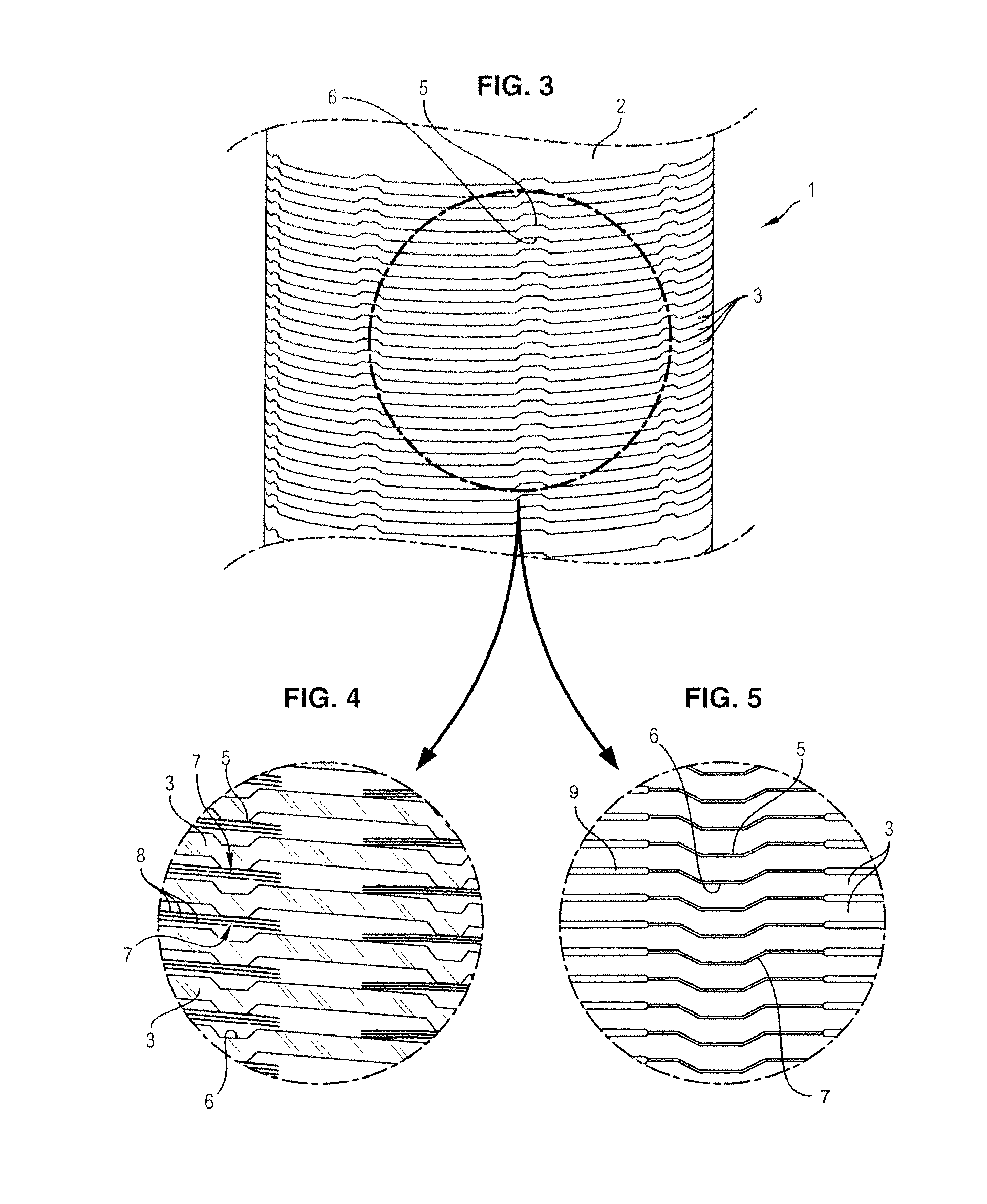 Coil capable of generating a magnetic field and method of manufacturing said coil