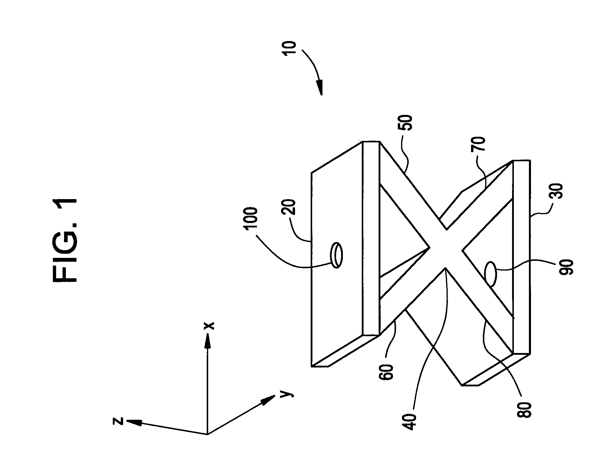 Method and apparatus for reducing force transmitted from a base structure to a supported structure