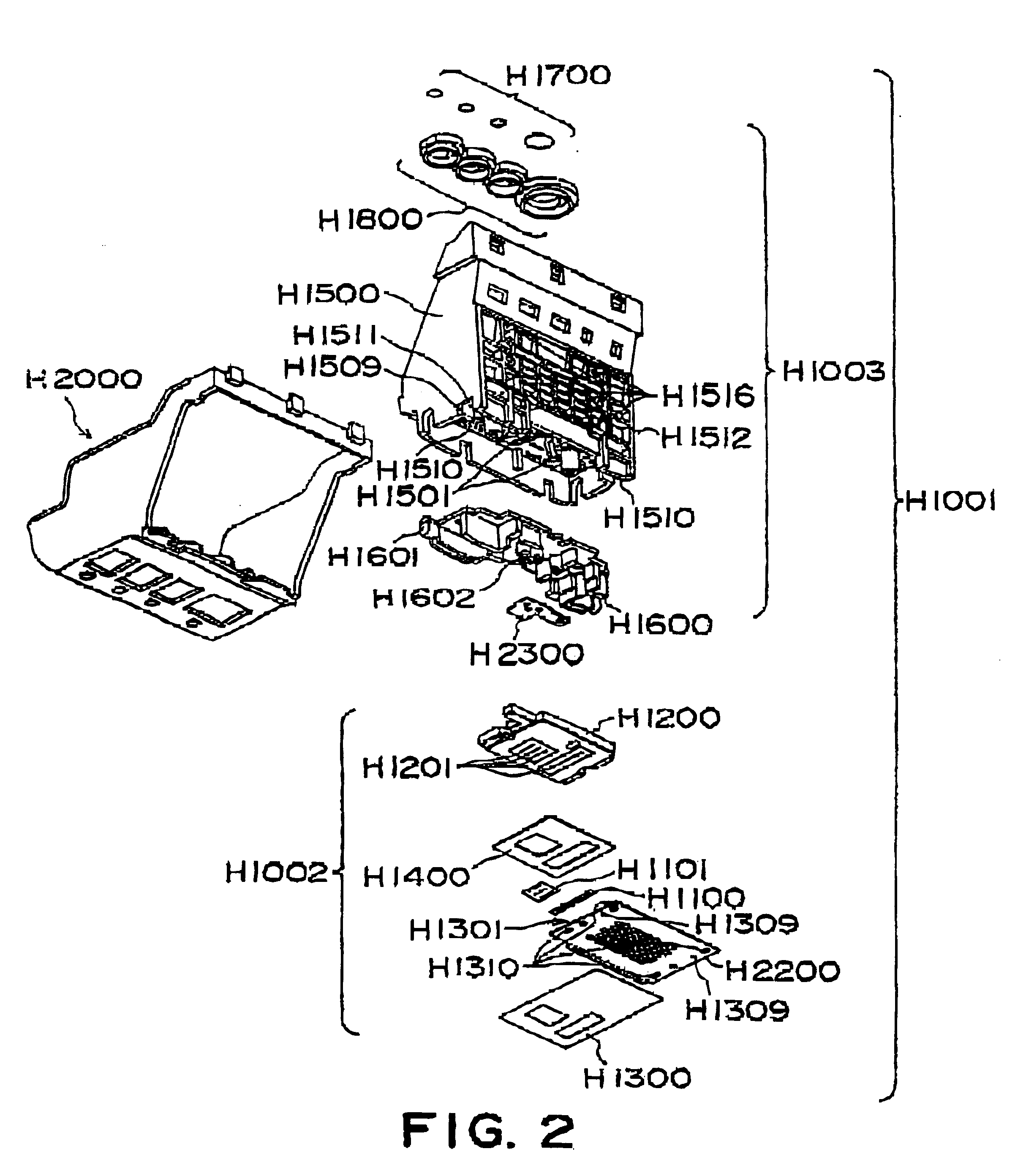 Ink jet recording head and recording apparatus having recording element substrates with different liquid ejection systems