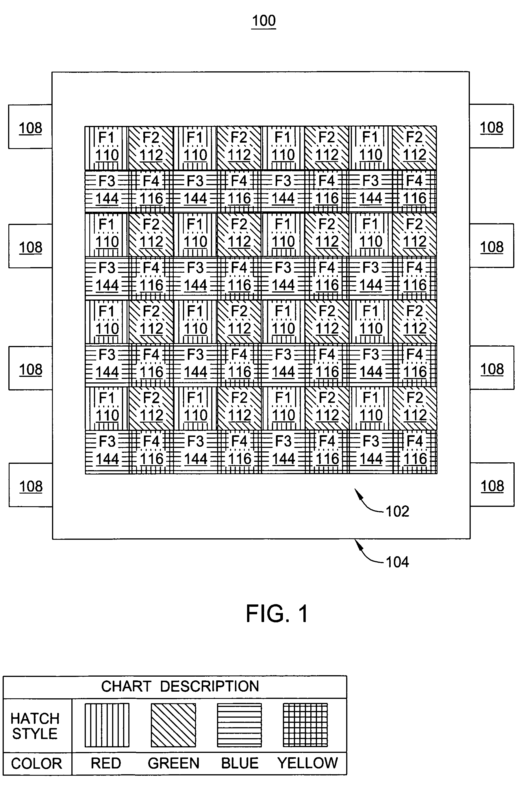 Tristimulus colorimeter having integral dye filters