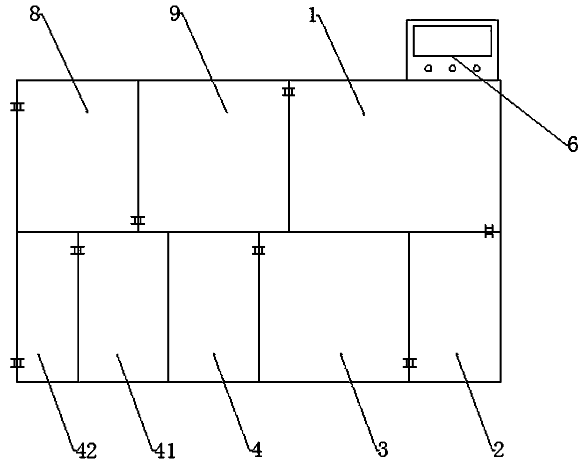 Integrated intelligent biological multiplier sewage treatment equipment