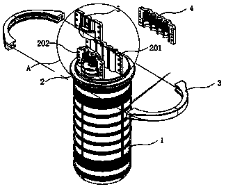 Optical cable junction box