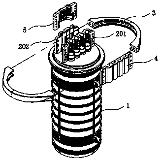 Optical cable junction box