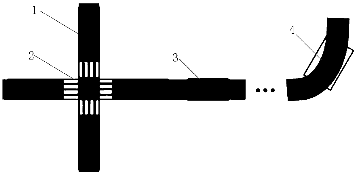 Judgment method of bus signal priority triggering based on virtual electronic fence