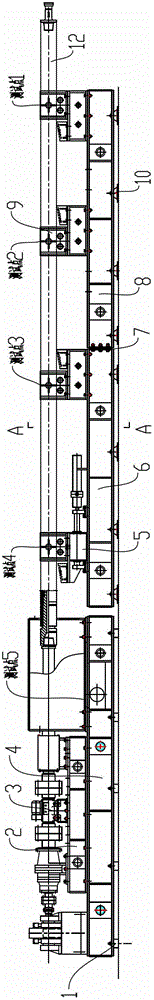 Combined vibration damping device and manufacturing method of screw drilling machine test bench