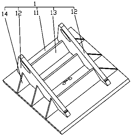 Steel pipe arch bridge cable-stay connecting device and connecting method