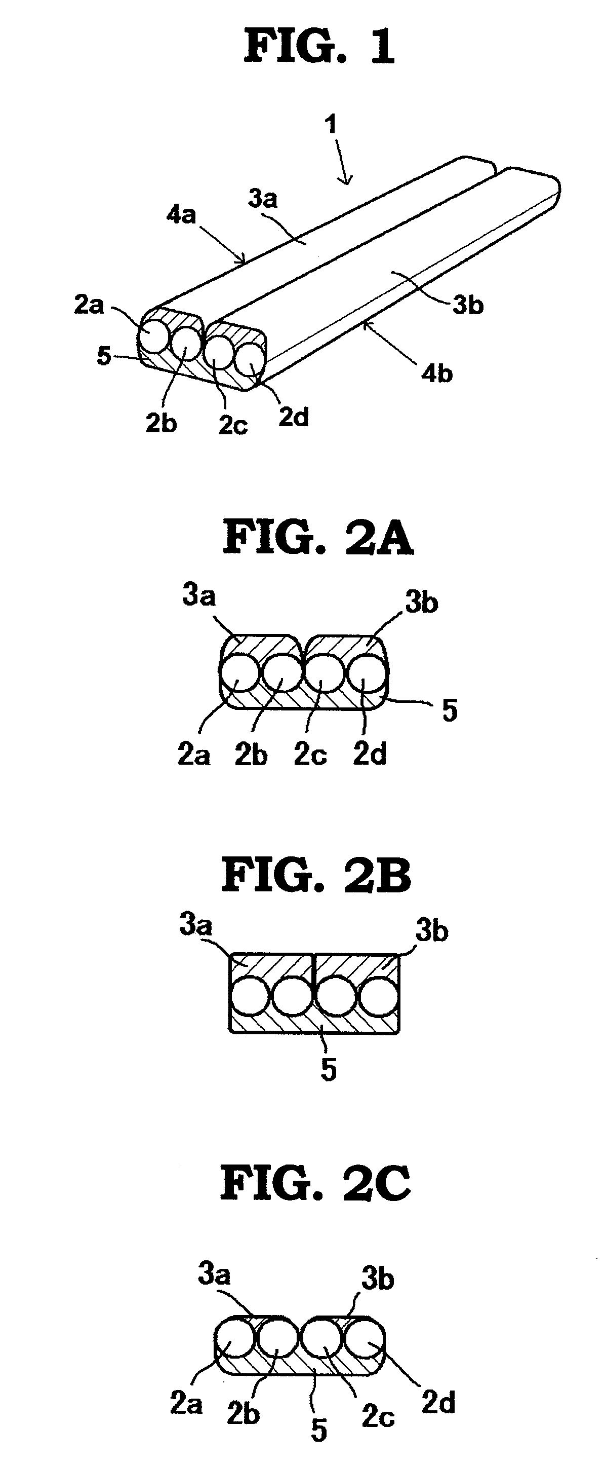 Optical fiber structure and method of manufacturing same