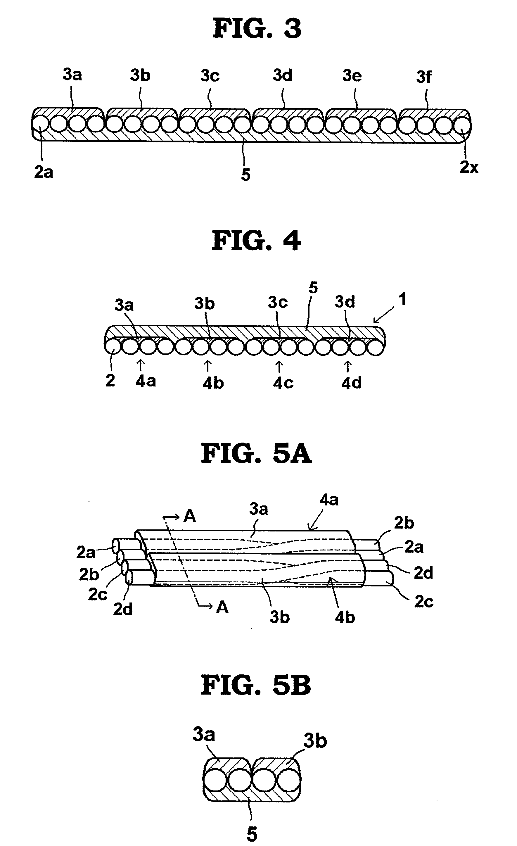 Optical fiber structure and method of manufacturing same