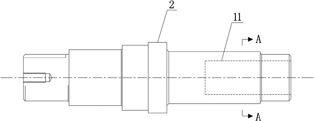 Rocking handle type transmission device with spring