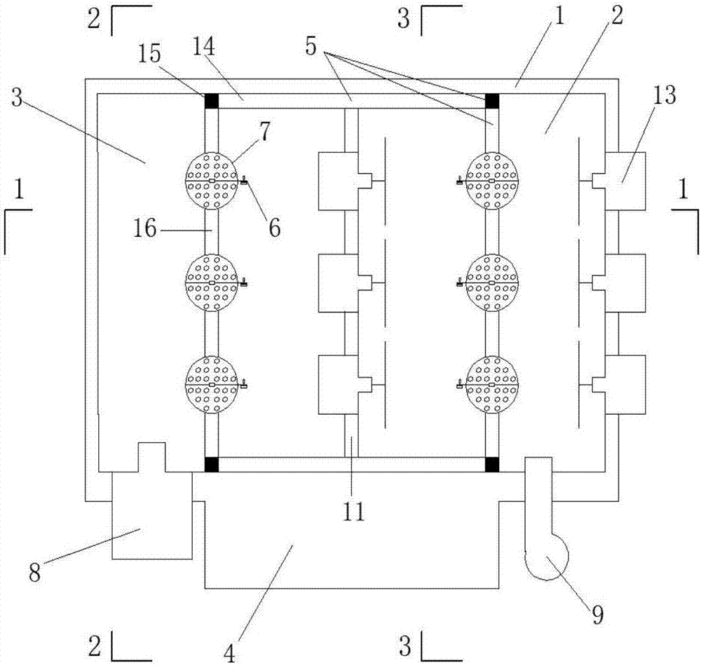 Dry-wet cycle testing device capable of monitoring moisture content of soil in real time