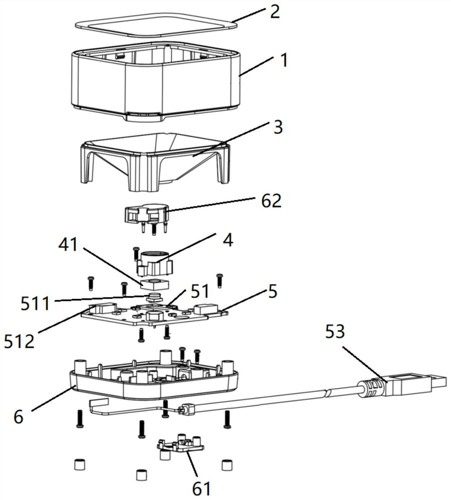 Desktop bar code reading device for mobile payment