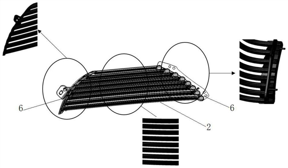 Dynamic running water vehicle lamp and vehicle