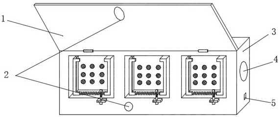 Electronic product storage device