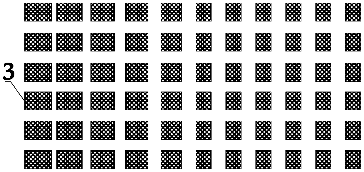 Coupler structure based on graphene and three layers of super-surfaces and preparation method