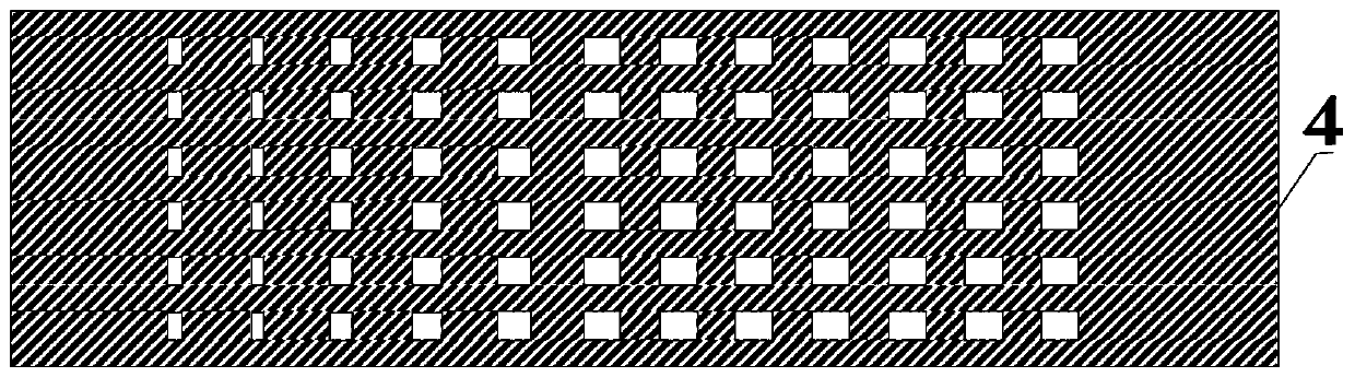 Coupler structure based on graphene and three layers of super-surfaces and preparation method