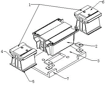 End connection mechanism for embedded power supply system