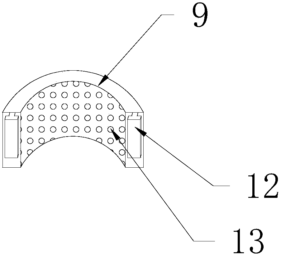 Eye shield for radiology with good air permeability