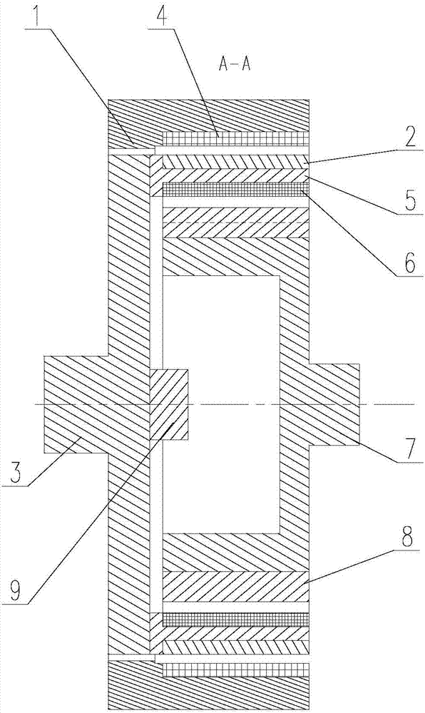 Magnetic-gap-fixed permanent magnet speed regulator