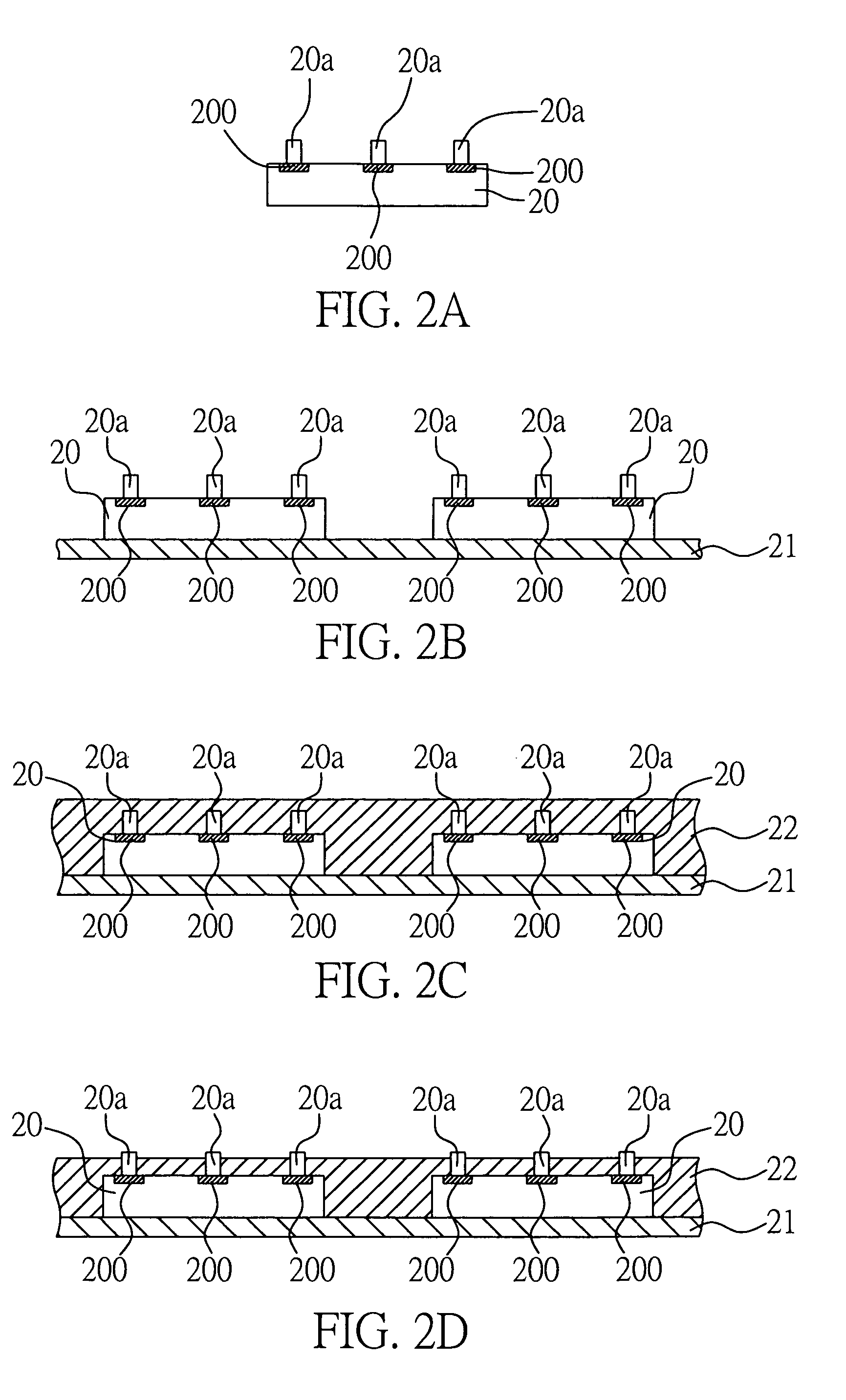 Semiconductor chip electrical connection structure