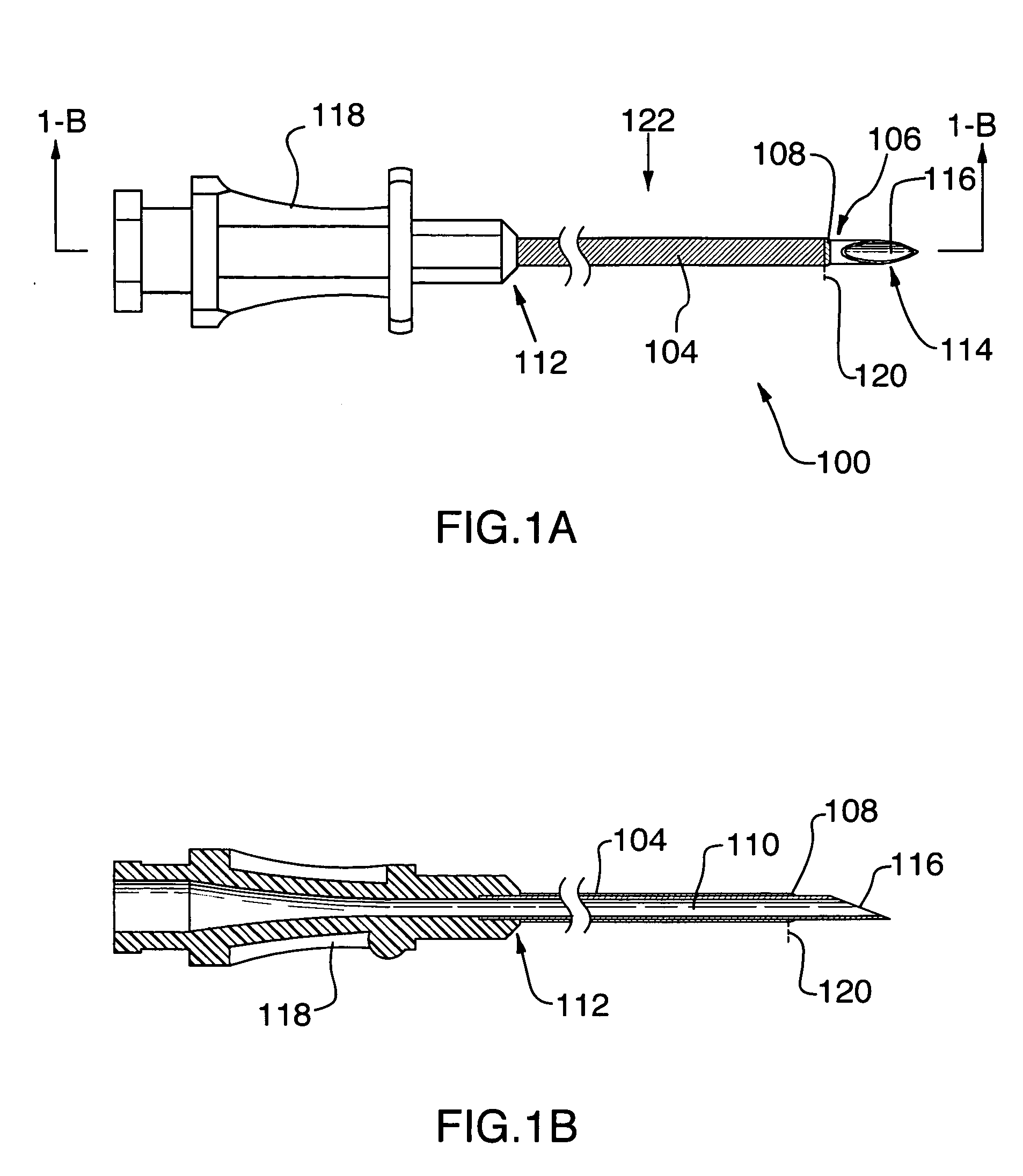 Electrosurgical device with improved visibility