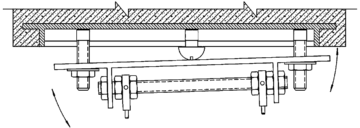 Curtain wall multi-direction multi-angle adjusting support